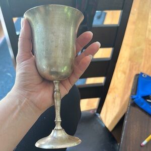 Elegant Silver Goblet